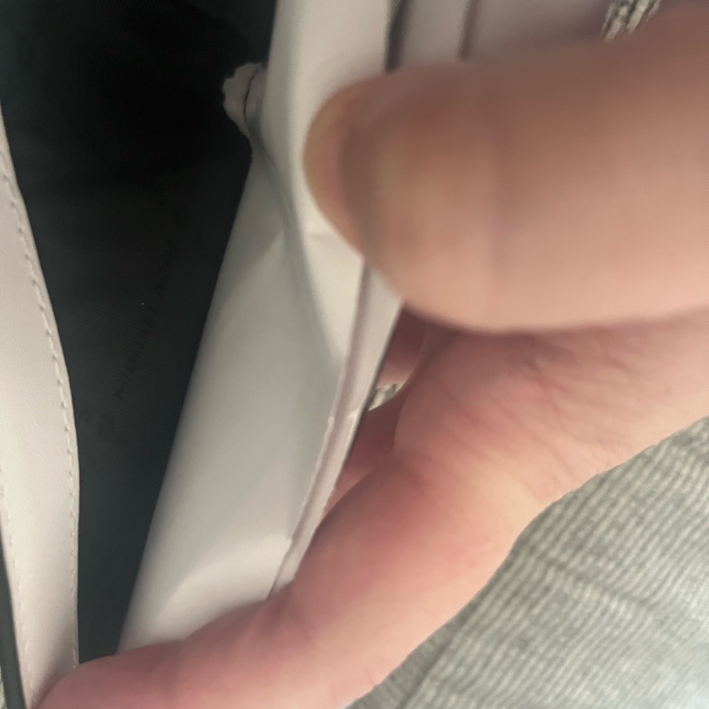 Michael Kors White and Gray green Monogram Wallet - Picture 8 of 11